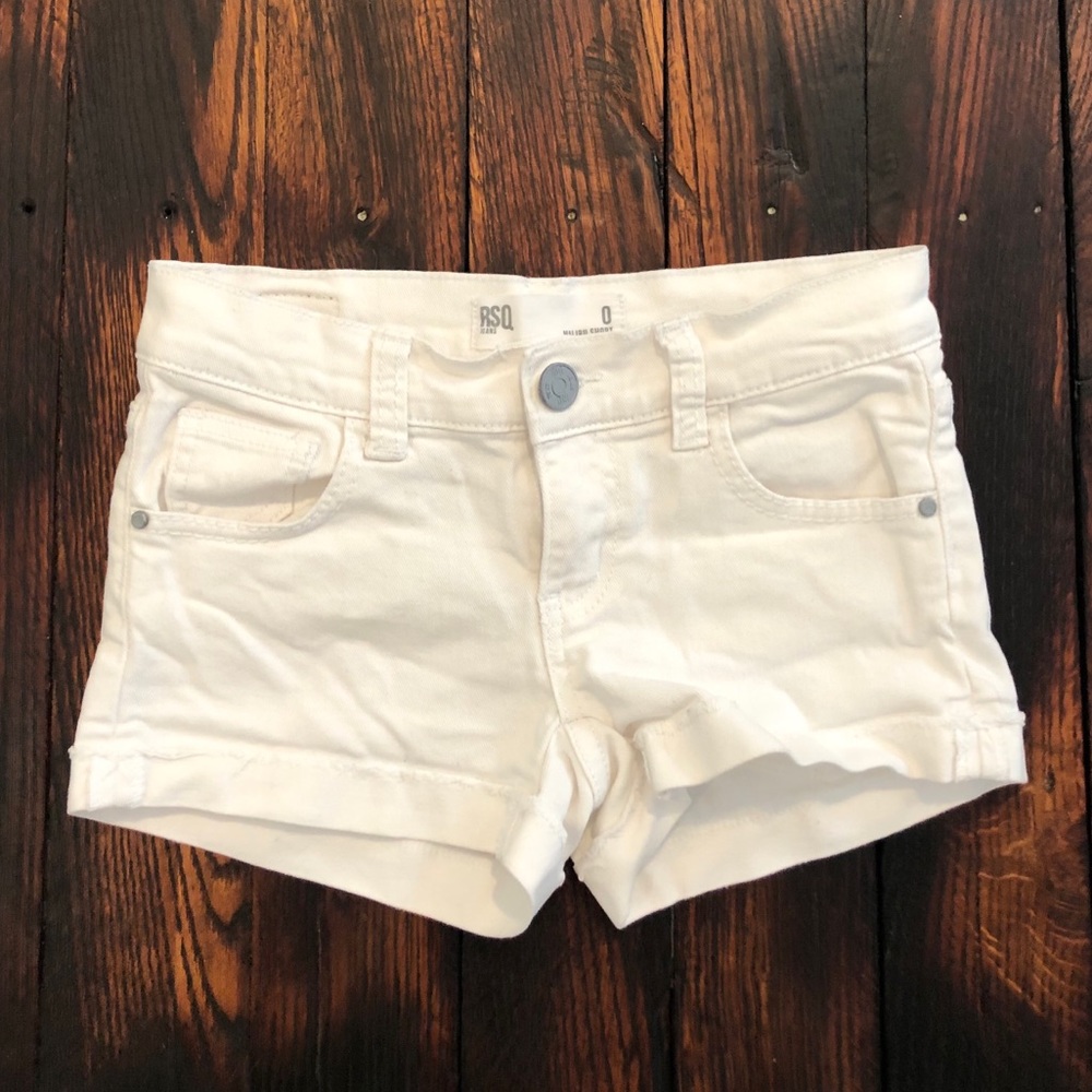 White RSQ Malibu Short Size 0